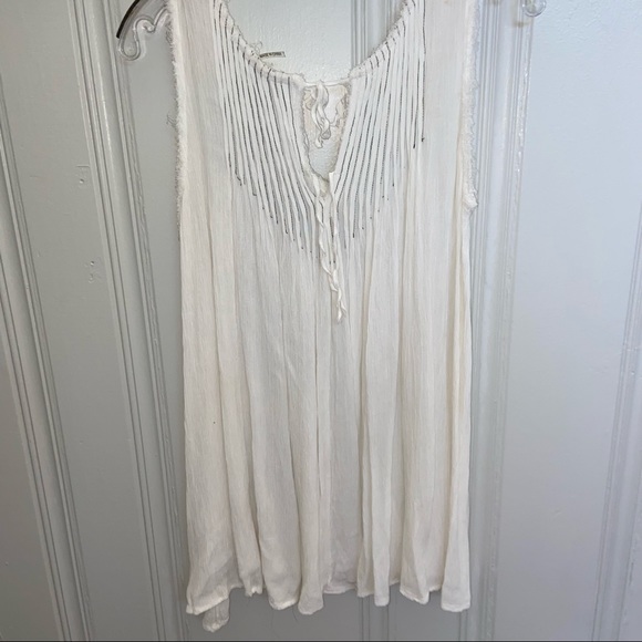 Ciel USA Boho Gauzy Tucks Tunic - Picture 6 of 8